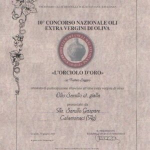ORCIOLO D’ORO – Gradara di Pesaro - edizione 1999, 2000 e 2001