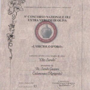 PREMIO PER LA MIGLIOR ETICHETTA ARTISTICA a Gradara nel 2000